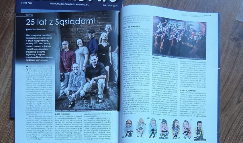Sąsiedzi w magazynie „ŻEGLARSTWO”